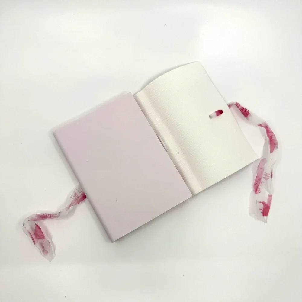Miss Dior Perfume 5ml Pink Leatherette Notebook Ribbon Pencil set GWP Feminine - Picture 5 of 8